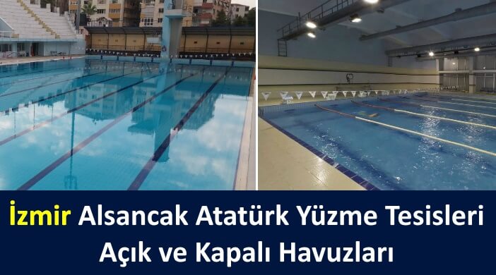 İzmir Alsancak Atatürk Yüzme Tesisleri Açık ve Kapalı Havuzları