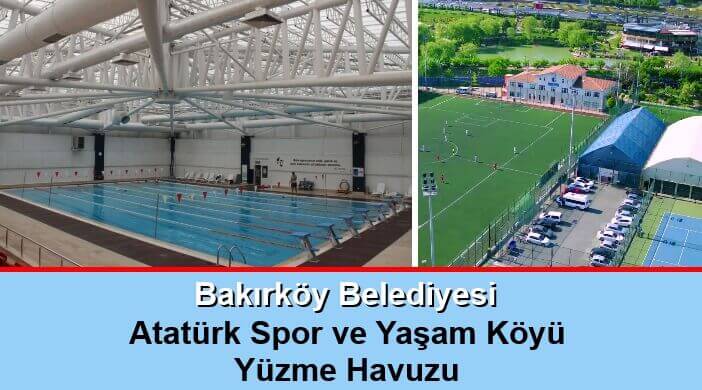 Bakırköy Belediyesi Atatürk Spor ve Yaşam Köyü Kapalı Yüzme Havuzu