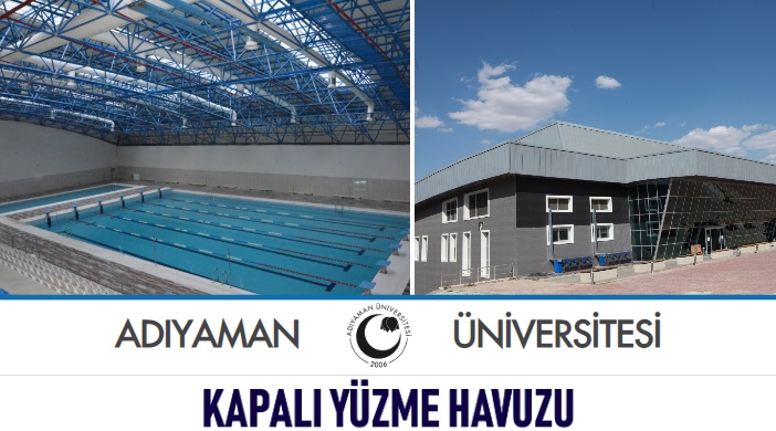 Adıyaman Üniversitesi Kapalı Yarı Olimpik Yüzme Havuzu