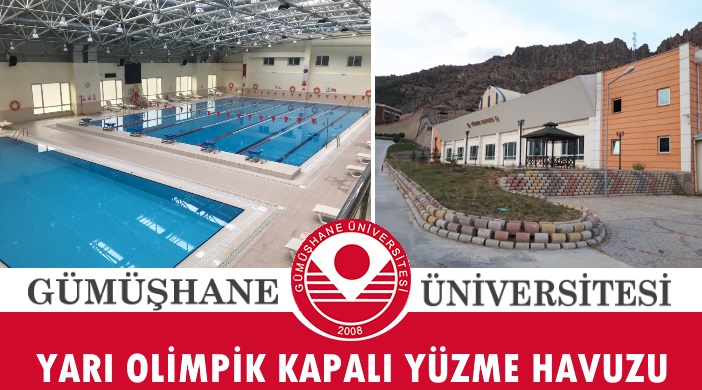Gümüşhane Üniversitesi Yarı Olimpik Kapalı Yüzme Havuzu