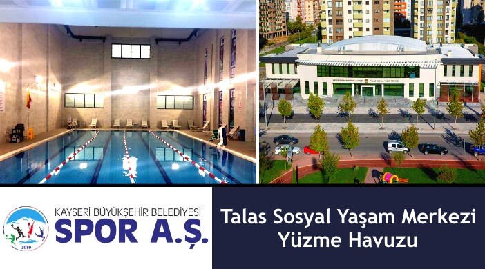 Kayseri Büyükşehir Belediyesi Talas Sosyal Yaşam Merkezi Yüzme Havuzu